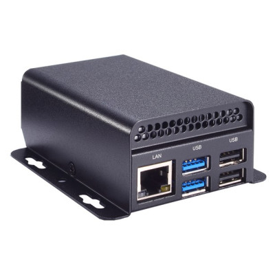 Axiomtek APC208 Chassis with Integrated Intel Celeron N3350 Processor - KIWI310, 2/4GB LPDDR4 & 32/64GB EMMC